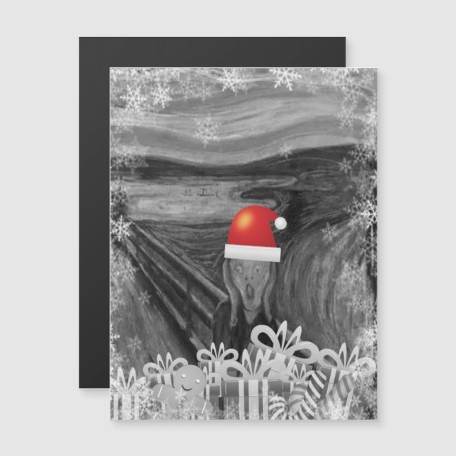 LE MÈME DE SCREAM PÈRE NOËL MAGNETIC (Devant / Derrière)
