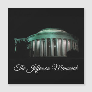 Le mémorial de Jefferson à la nuit Magnet