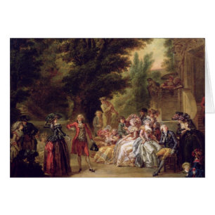 Le menuet sous le chêne, 1787