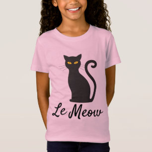 LE MEOW, T-shirts CHAT FRANÇAIS