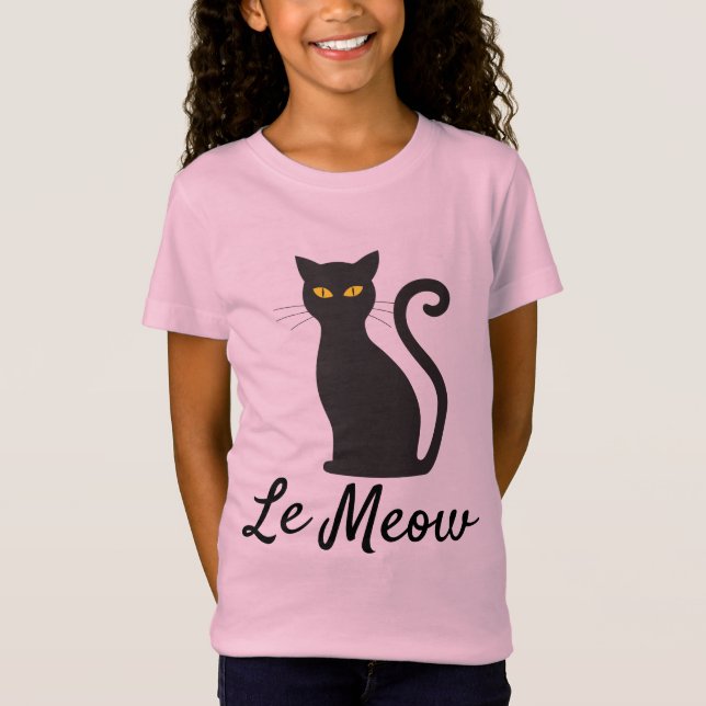 LE MEOW, T-shirts CHAT FRANÇAIS (Devant)