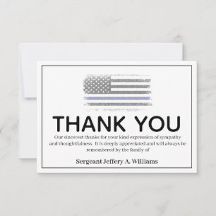 Le Merci de la Ligne Bleue Mince de la Police