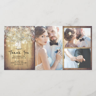 Le Merci Mariage du  du souffle de Mason Jar