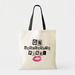 Le mercredi, nous portons du Sac fourre-tout rose