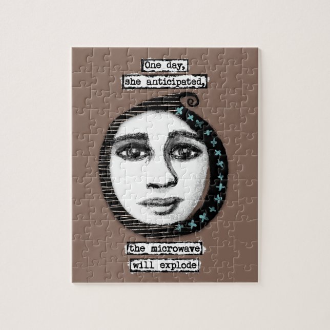 Le Micro-Ondes Explosera Jigsaw Puzzle (Vertical)