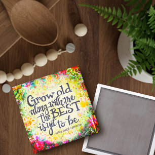 "Le mieux est encore d'être"Inspirivity Magnet