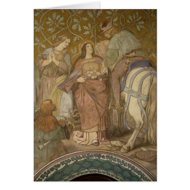 Le miracle de rose, c.1855 (Devant)