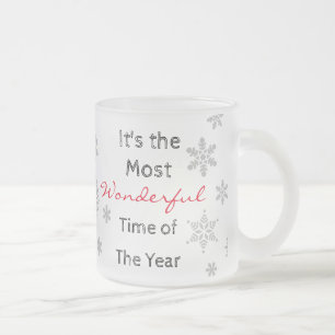 Le moment le plus merveilleux de l'année Mug Frost