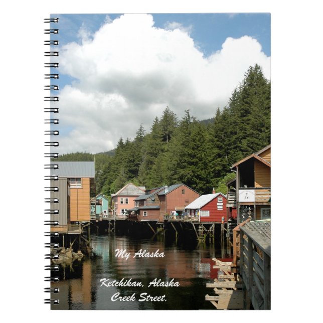 Le mon Alaska, Ketchikan, Alaska - carnet (Devant)