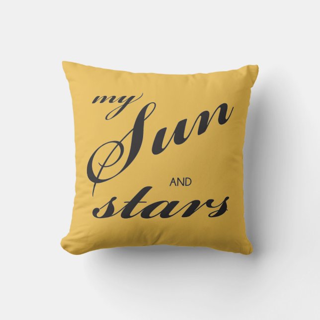 Le mon soleil et coussin d'étoiles (Recto)