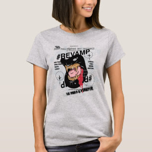 LE MONDE EST UN T-shirt VAMPIRE