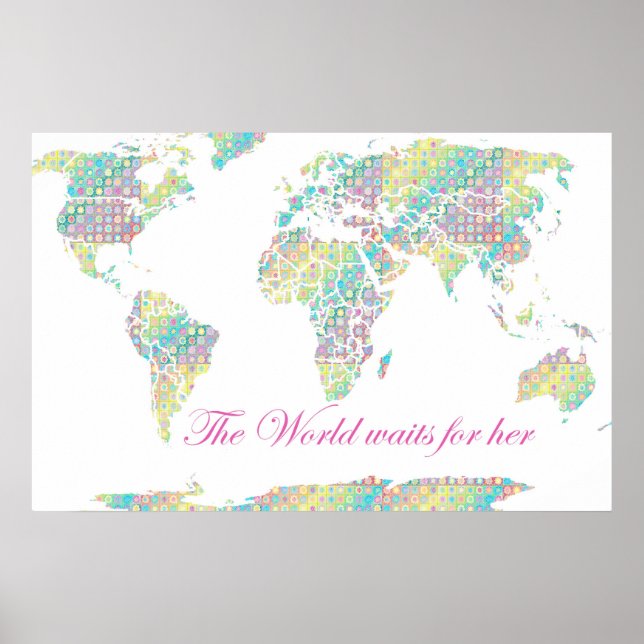 Le Monde l'attend - affiche (Devant)