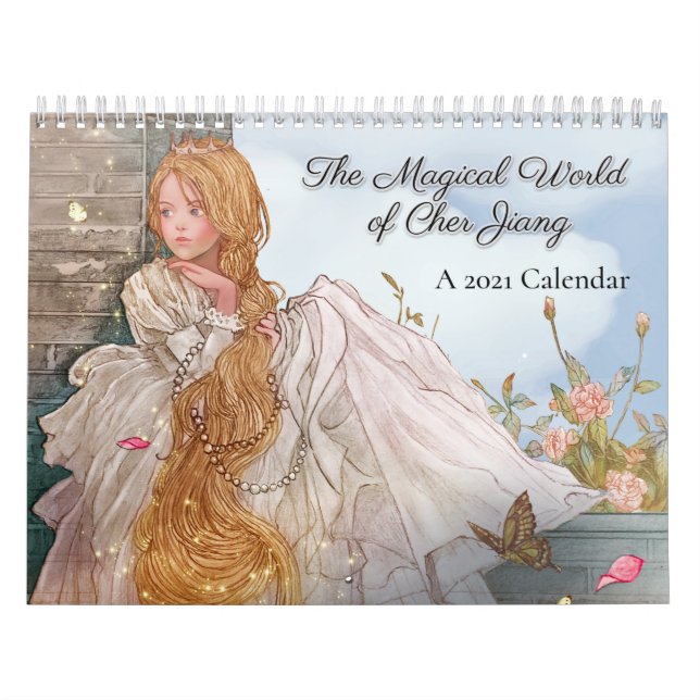 Le monde magique de Cher Jiang : A Calendrier 2021 (Protection)