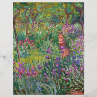 le monet fleurit le cru le-iris-jardin-à-giverny