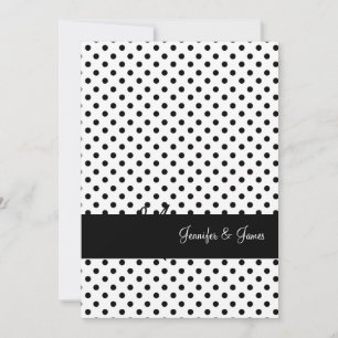 Le monogramme appelle les invitations blanches noi