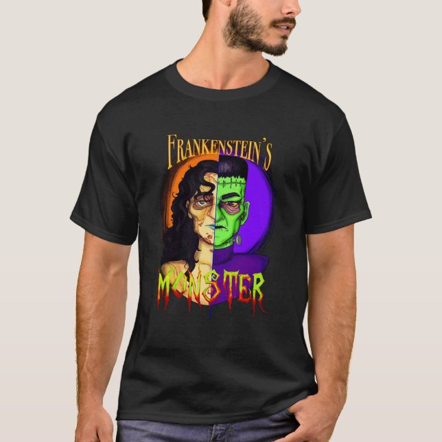 Le monstre de Frankenstein - T-shirt Classic Horro (Devant)