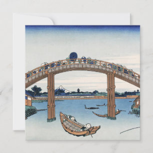 Le mont Housai Fuji vu d'en bas Pont Homme