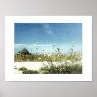 Le Mont Saint Michel View Normandy France Poster