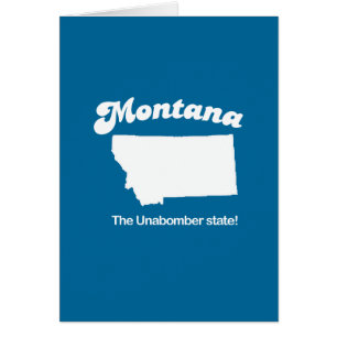 Le Montana - le T-shirt d'état d'unabomber