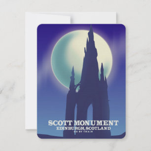 Le monument Scott, Édimbourg, Ecosse