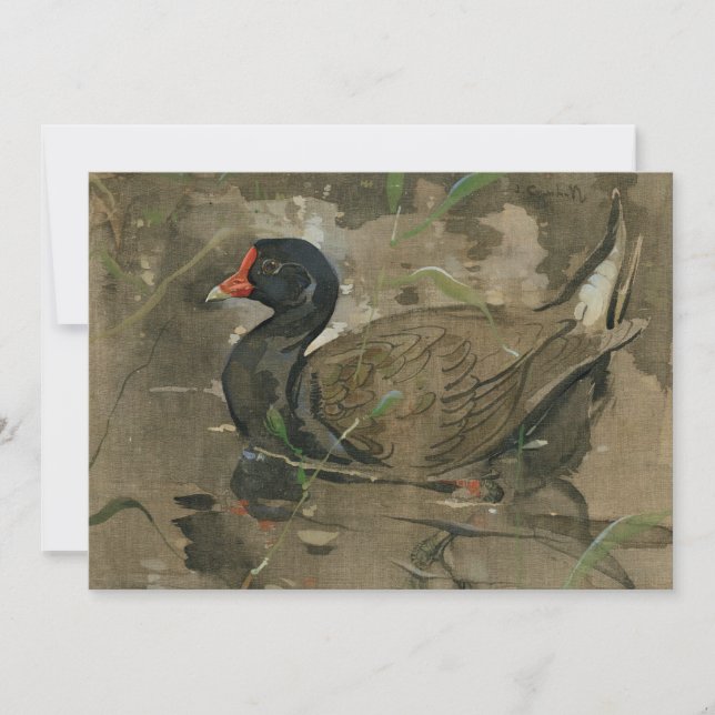 Le Moorhen | Joseph Crawhall (Devant)