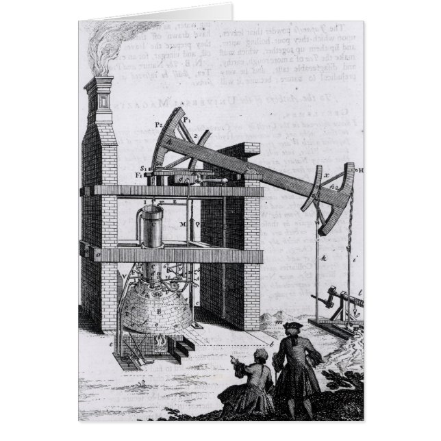Le moteur pour soulever l'eau par le feu (Devant)