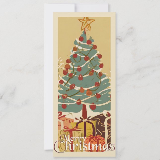Le Motif de Noël, avec des présents sous l'arbre d (Devant)