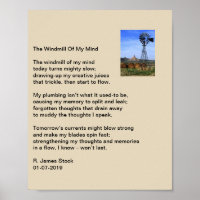 le moulin à vent de My Mind Poster