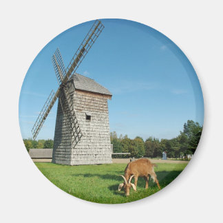 Le moulin à vent et une chèvre - aimant