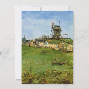 Le Moulin de la Galette par Vincent van Gogh