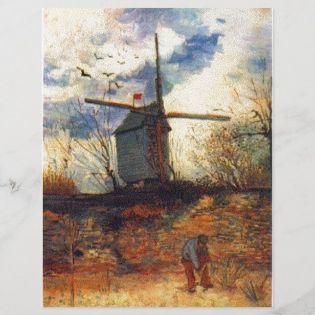 Le Moulin de la Galette Van Gogh (Devant)
