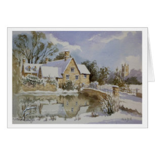 Le moulin Fairford dans la neige 001