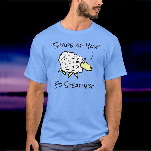Le mouton chante la forme de vous - T-shirt (Créateur téléchargé)