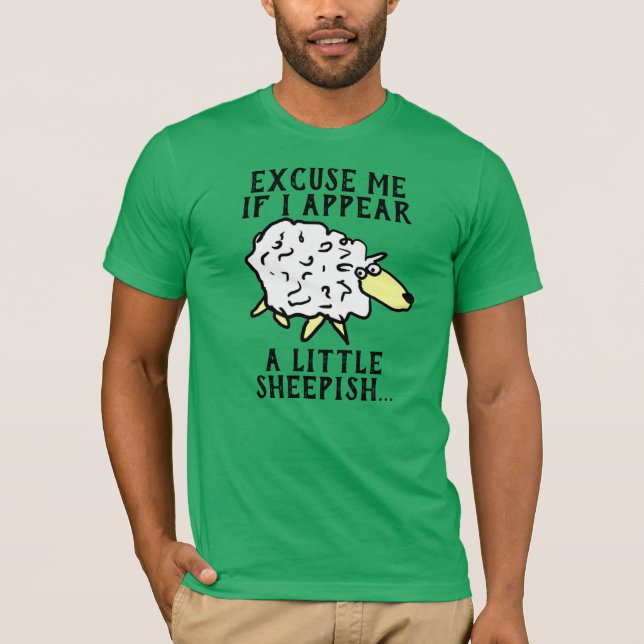 Le mouton est T-shirt Sheepish (Devant)