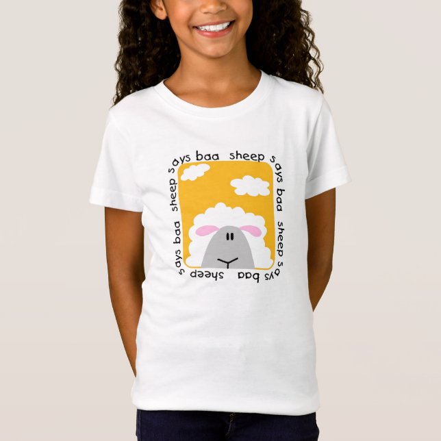 Le mouton indique des T-shirts et des cadeaux de (Devant)
