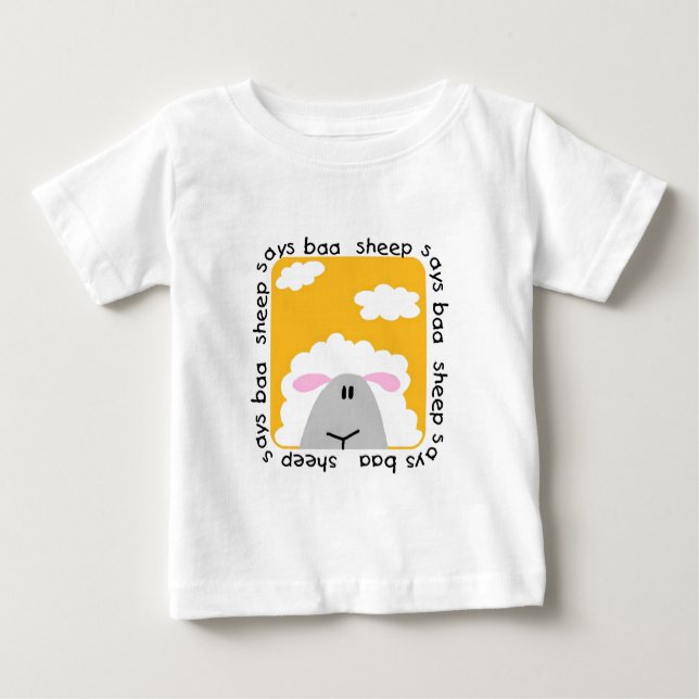 Le mouton indique le T-shirts et les cadeaux de (Devant)