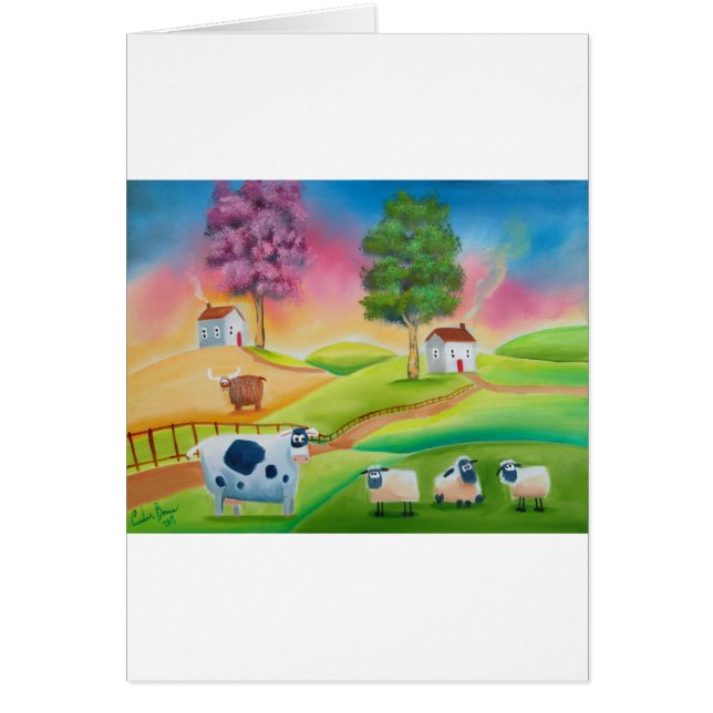 Le mouton mignon effraye l'art populaire G de (Devant)