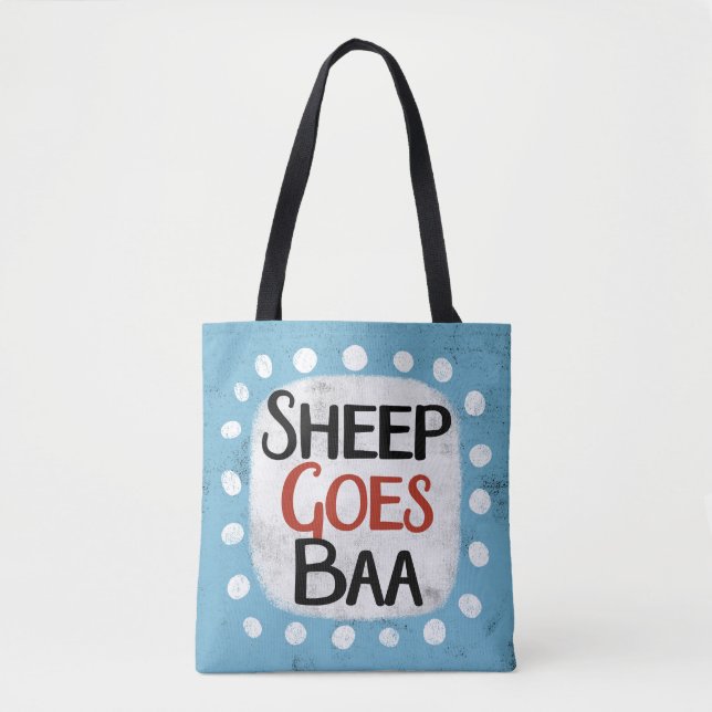 Le mouton va au Sac fourre-tout Baa (Devant)