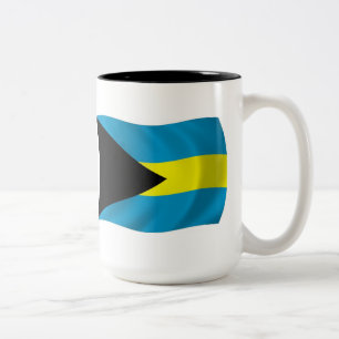 Le Mug du drapeau des Bahamas