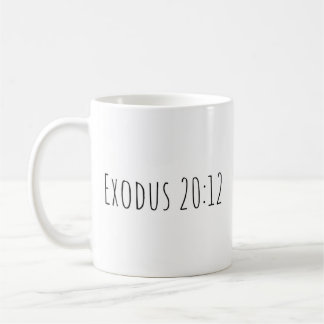 Le mug Exode 20:12