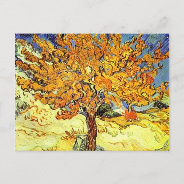 Le Mulberry Tree enregistre la date carte postale. (Devant)