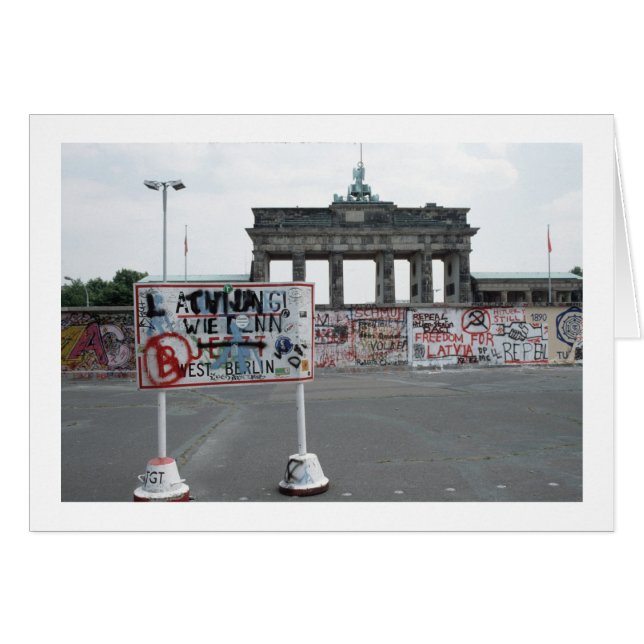 Le mur de Berlin (Devant horizontal)