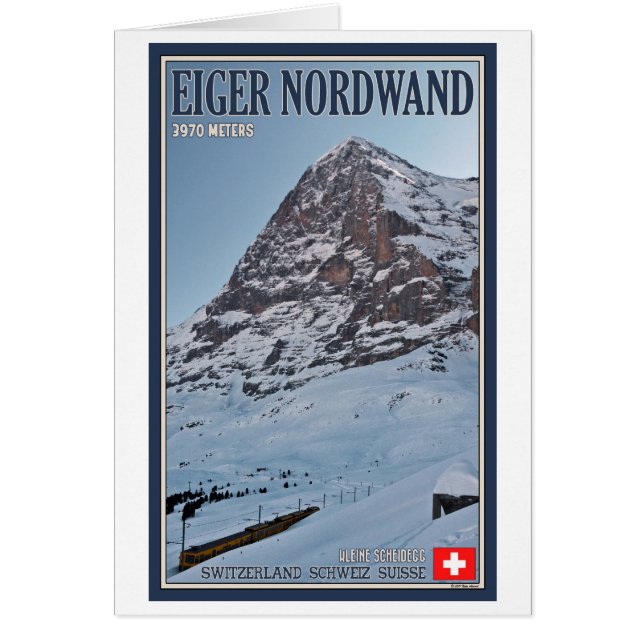 Le mur nord de l'Eiger (Devant)