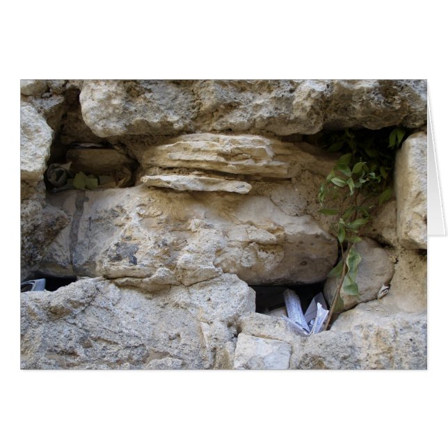 Le mur occidental (Devant horizontal)