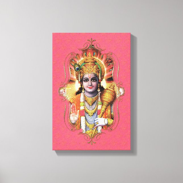 Le Mystique De L'Inde 17 - Toile Enveloppée (Recto)