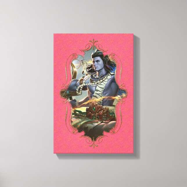 Le Mystique De L'Inde 38 - Toile Enveloppée (Recto)