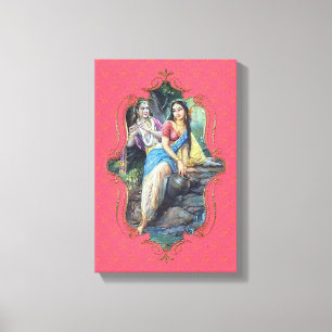 Le Mystique De L'Inde 45 - Toile Enveloppée