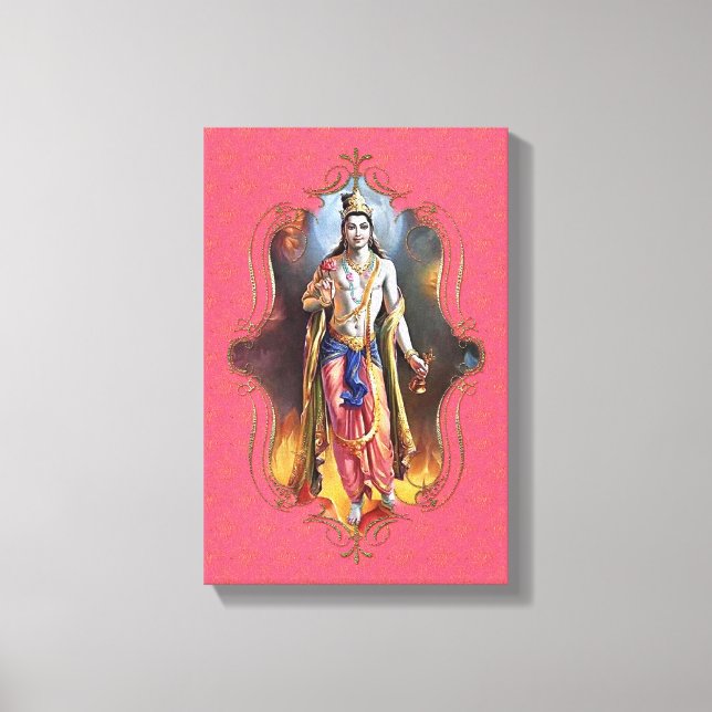 Le Mystique De L'Inde 8 - Toile Enveloppée (Recto)