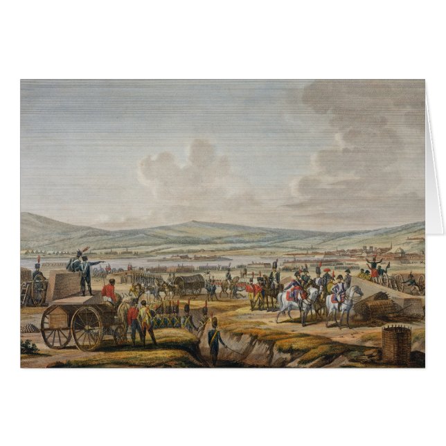 Le napoléon visitant le siège fonctionne à Danzig (Devant horizontal)