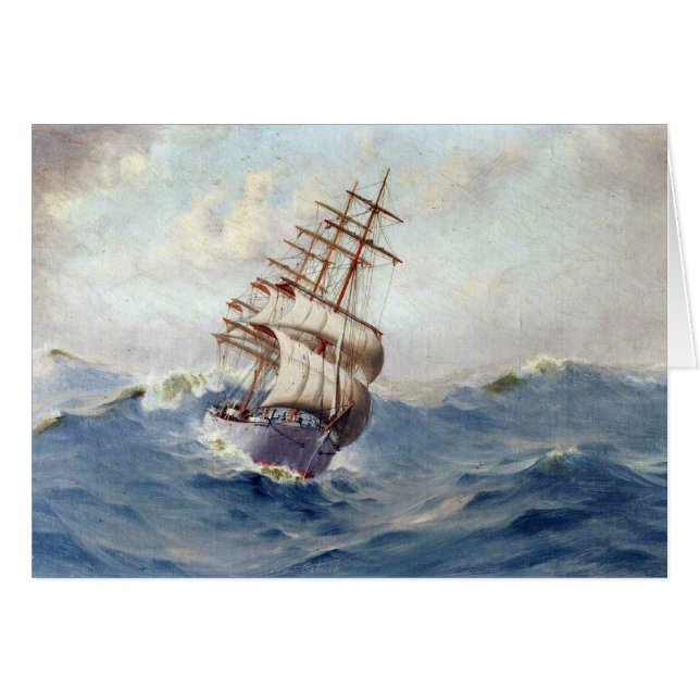 Le navire Portpatrick 1900 (Devant horizontal)